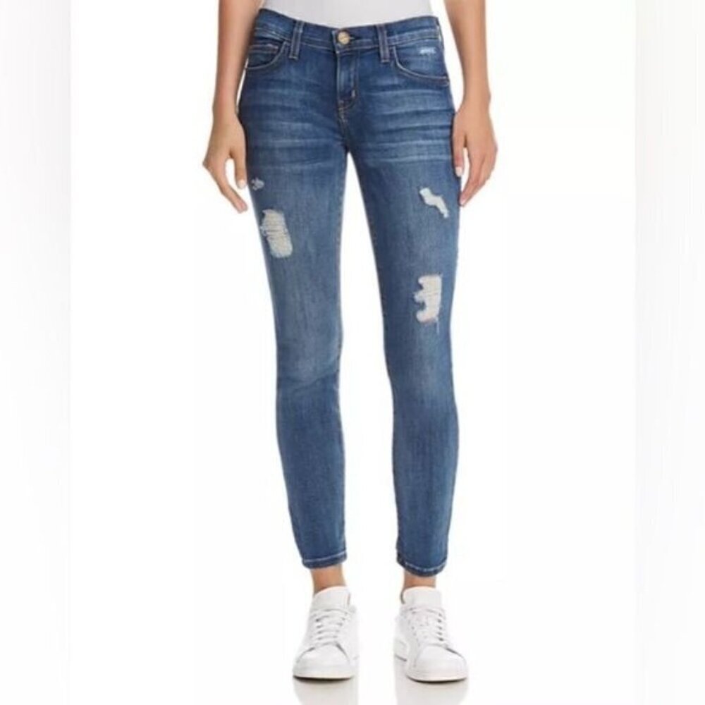 Current/Elliott The Stiletto Niagara Destroy Jeans Women Size 29